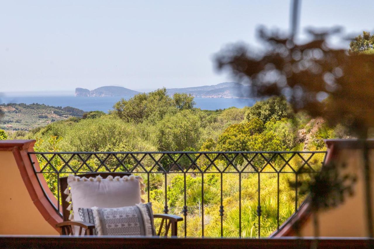 Sardinia Re - Villa Martin Panoramic View Alghero Exterior foto